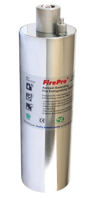 FP-500S gasi požare klase A, B, C i F. Može se aktivirati termički i/ili električki. Može delovati samostalno ili kao deo bilo kojeg sistema gašenja je u velikim stabilnim sistemima za gašenje kao i za lokalnu i internu zaštitu unutar uredjaja. Vrlo je primjenjiv u zaštiti motornih prostor autobusa, radnih strojeva, plovila, energetskih postrojenja itd. U slučaju otkazivanja svih sistema detekcije i aktivacije, kao i svaki FirePro generator, FP-500S se aktivira samostalno na 300 C.